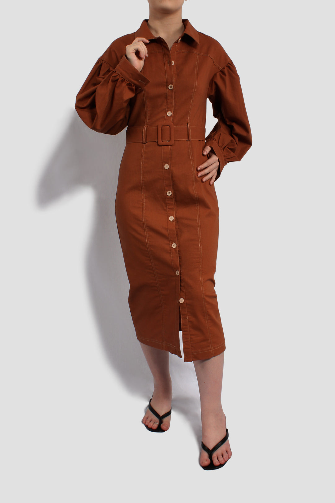THE SAFARI MIDI DRESS