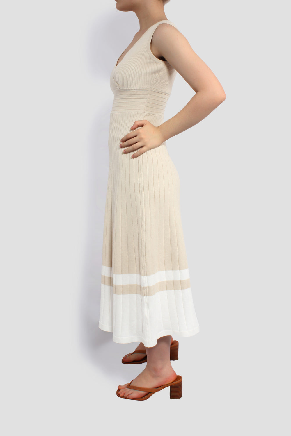 THE MONICA KNIT MIDI DRESS