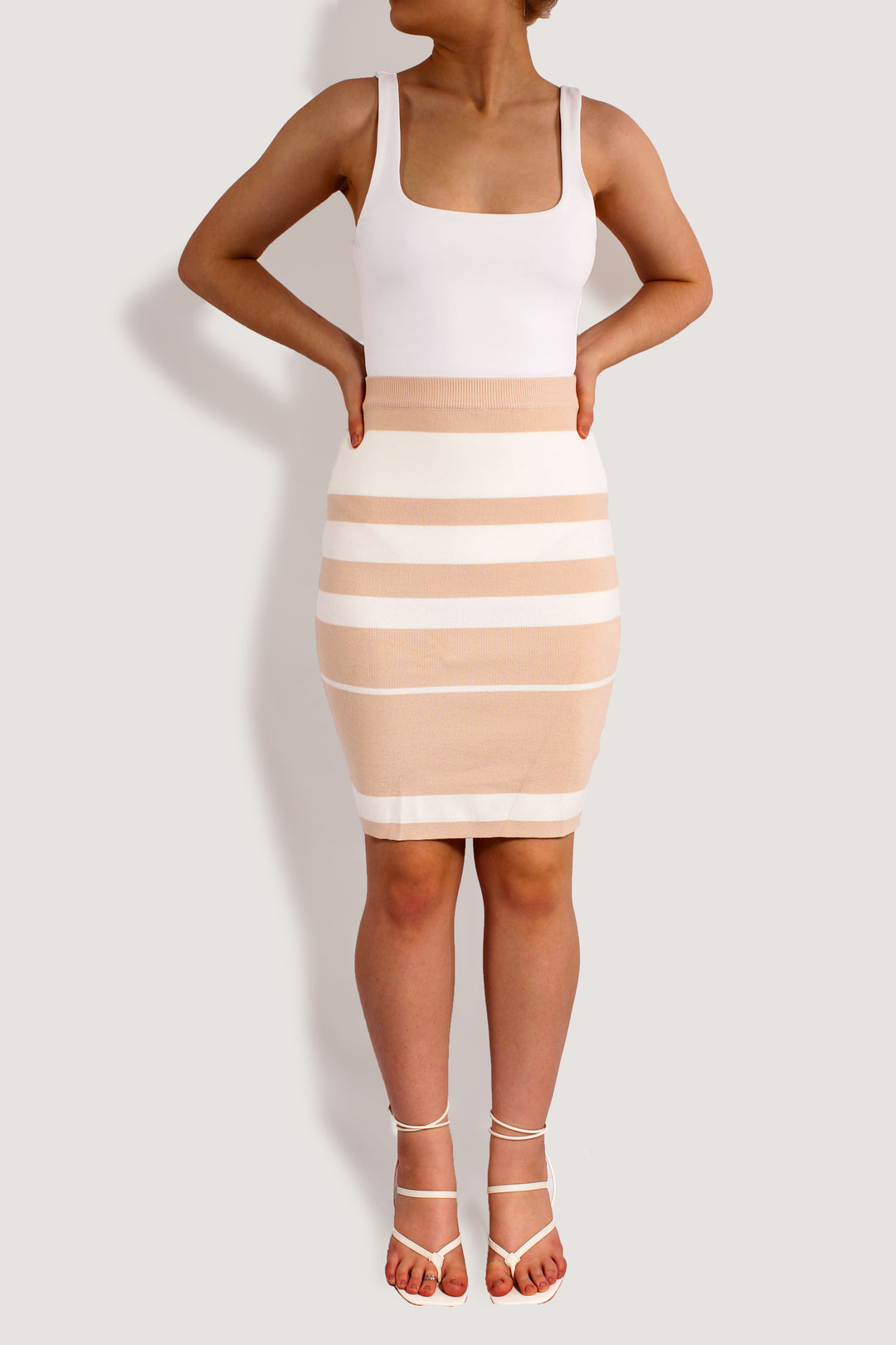 LOVELINE KNITTED MIDI SKIRT