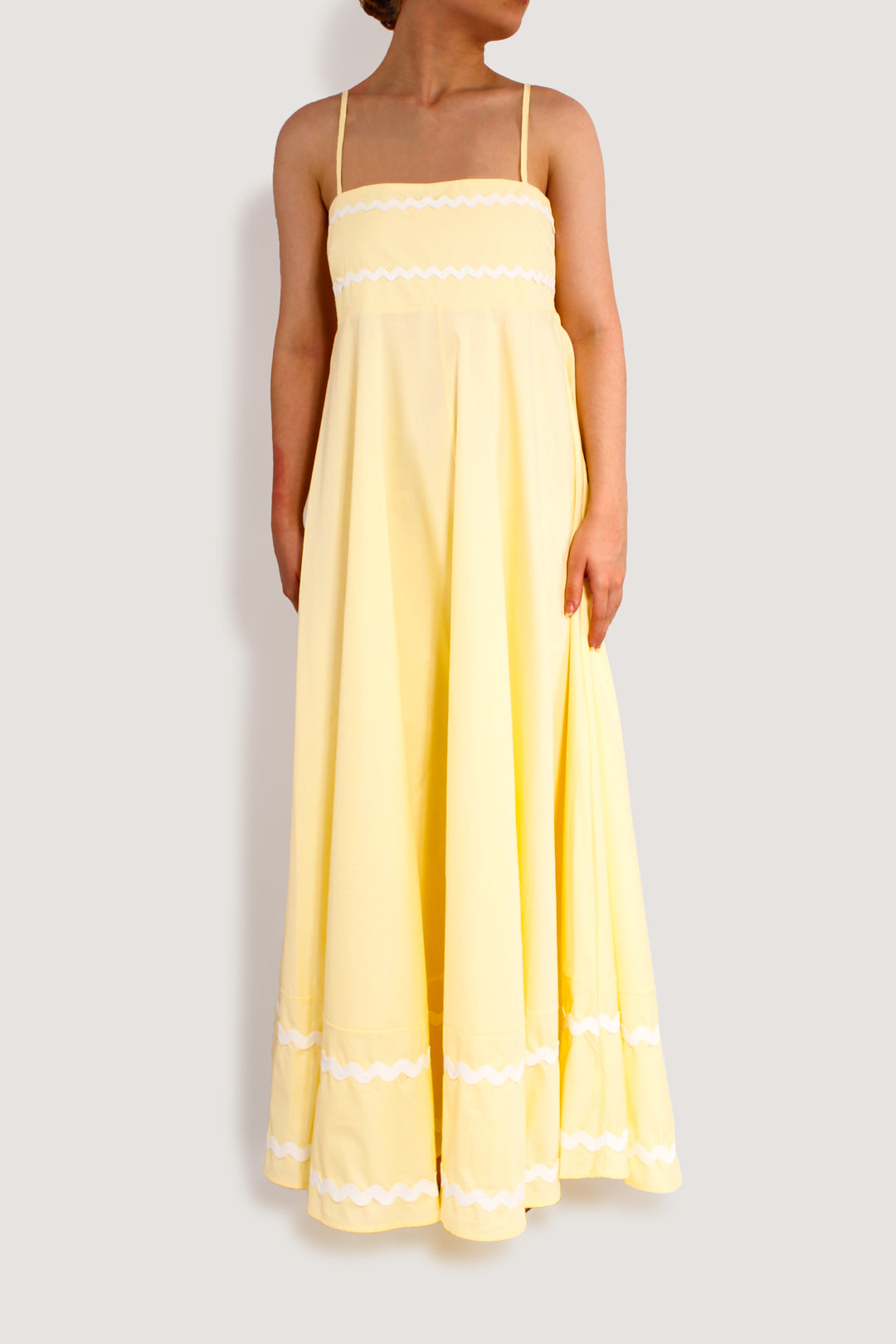 SUMMER WONDER LEMON MAXI DRESS